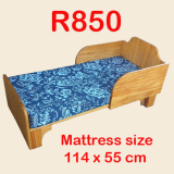 TODDLER BED AND MATTRESS – R850 TODDLER BED AND MATTRESS – R850