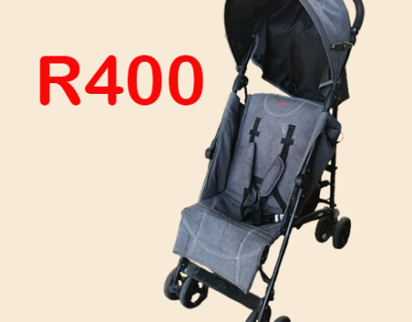 GREY CHELINO STROLLER – R400