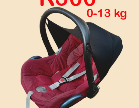 CAR CHAIR FOR 0-13 kg BABY – R400