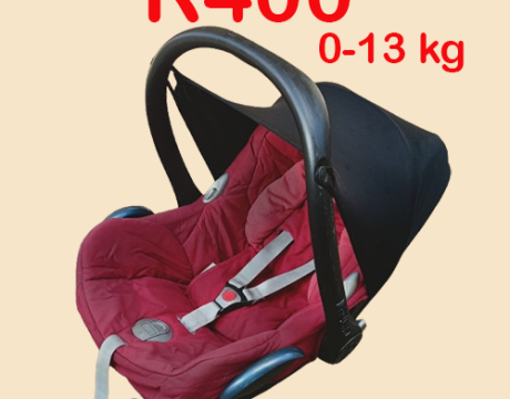 CAR CHAIR FOR 0-13 kg BABY – R400