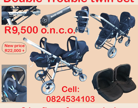 DOUBLE TROUBLE TRAVEL SYSTEM – R9,500