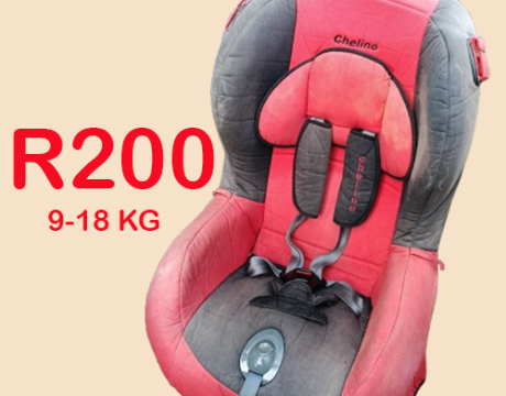 CHELINO CAR CHAIR 9-18kg – R200