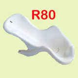 PLASTIC RECLINER BATH CHAIR – R80