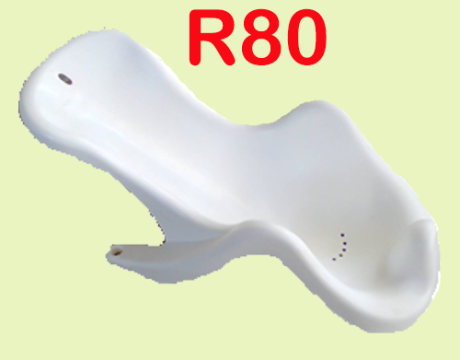 PLASTIC RECLINER BATH CHAIR – R80