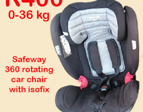 SAFEWAY 360 ROTATING CAR SEAT – R400