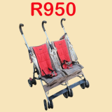 JEEP TWIN STROLLER – R950